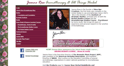 Desktop Screenshot of jeannerose.net